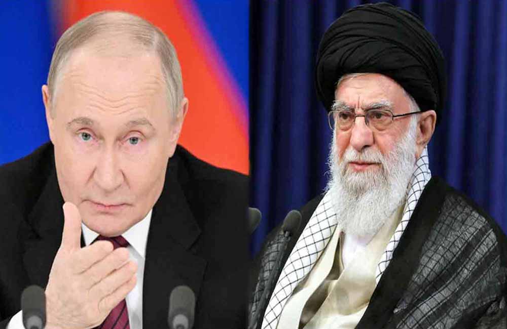 પુતિને ખામેનેઈના મૃત્યુને હત્યા ગણાવી, કહ્યું- આ આંતરરાષ્ટ્રીય કાયદાઓનું ઉલ્લંઘન 